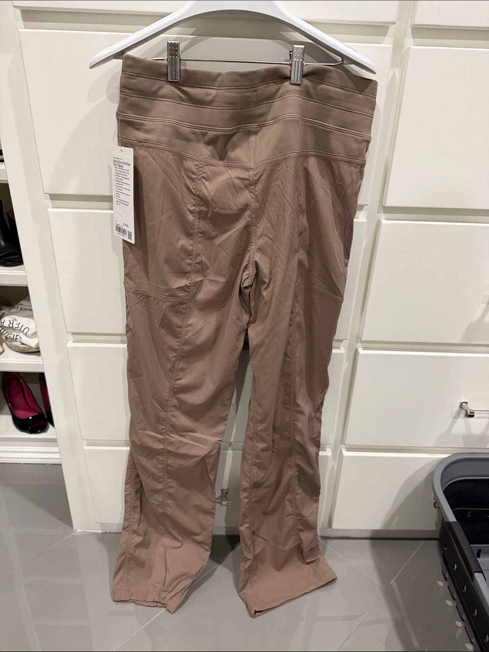 lululemon athletica Dance Studio Mid-Rise Pant - Taupe Brown